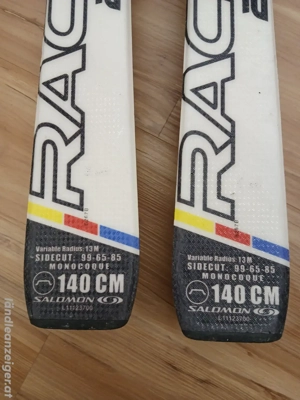 Salomon Ski 140 cm, Head Bindung Bild 3