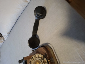 Wählscheiben-Telefon uhr alt  Bild 2