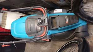 Elektro Rasenmäher, lauft ohne Problem, Höheneinstellung defekt, reparabel, für Bastler