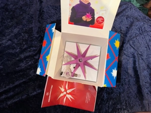 Original Herrnhuter Stern Sonderedition 2015 A1e 13cm Violett Bild 2