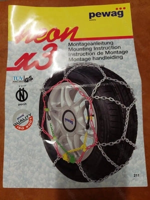 Schneeketten, fast nie gebraucht Bild 1