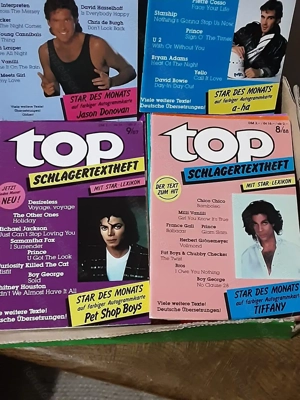 Verkaufe 110  schlager Texthefte