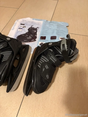 Eislaufschuhe Kinder verstellbar und wie neu Bild 3