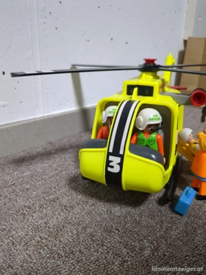 Playmobil Hubschrauber Air Rescue 3845 Bild 3