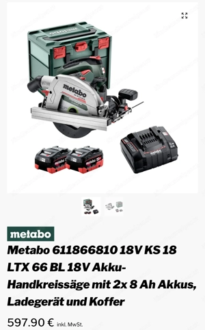 Metabo Handkreissäge Bild 3