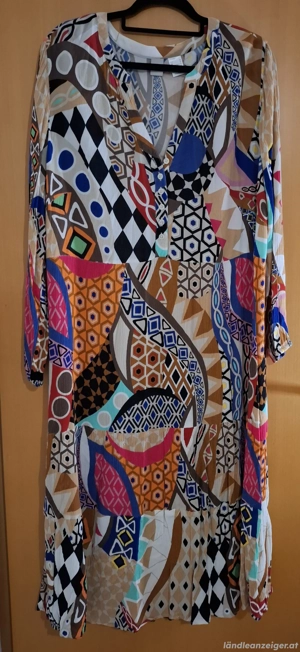 Druckkleid Größe 50,  Heine  Bild 5