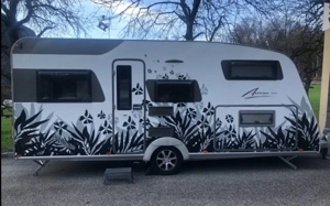 Wohnwagen Bürstner Averso plus 510TK Jungle Edition
