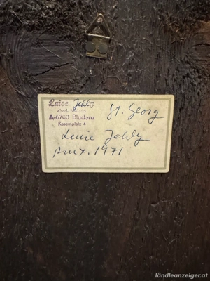 Gemälde St. Georg  Jehly