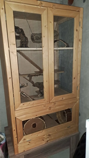 GROßER NAGERKÄFIG - eine Villa für deine Lieblinge