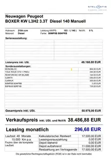 Peugeot Boxer Kombi/Bus Bild 9