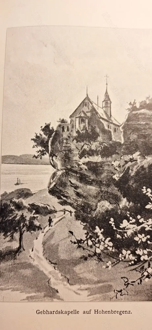 Reiseskizzen vom Bodensee, Vorarlberg, Montavon und Untersee (Berlin 1898, 247 Seiten) Bild 7