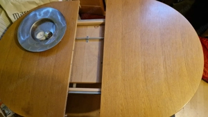 Esstisch Massivholz Ausziehbar Bild 1