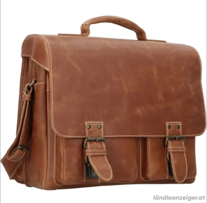 Ledertasche Schultasche Laptoptasche