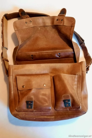 Ledertasche Schultasche Laptoptasche Bild 2