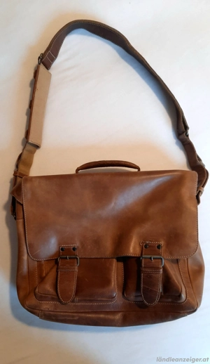 Ledertasche Schultasche Laptoptasche Bild 3