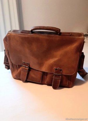 Ledertasche Schultasche Laptoptasche Bild 4