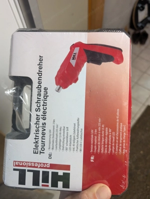 Elektrischer Schraubendreher orig. Verpackt