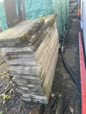 Beton- Steinplatten Terrassenplatten 25 Stück   verschiedene Größen