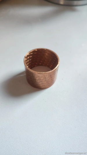 Serviettenhalter aus Kupfer Bild 2