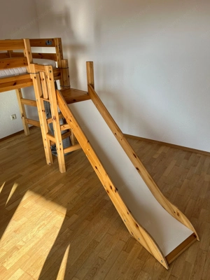 Flexa Hochbett für Kinder mit Rutsche Bild 3