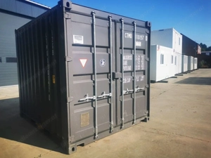 Gebrauchter 10-Fuß-Versandcontainer   Einwandfreier Zustand   Ideal für sichere Lagerung Werkstatt Bild 3