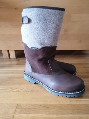 Stiefel in Leder mit Schafwollfutter  Bild 2