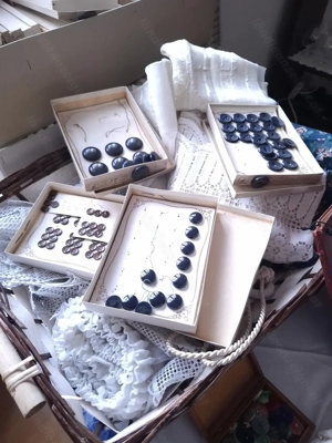 Alte schöne Kleiderknöpfe | zirka 1900 - 1915 | Zustand Neu Bild 4