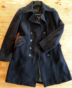 Sisley Damenmantel, Wintermantel Military Bild 2