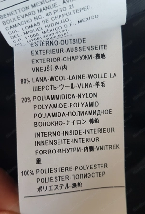 Sisley Damenmantel, Wintermantel Military Bild 5