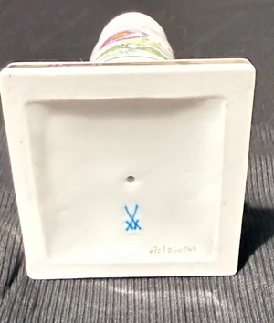 schöne Meissen Vase Bild 2