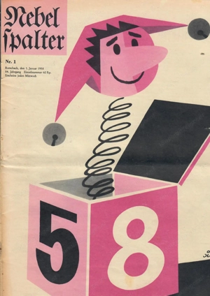 Nebelspalter v Jg 1957-1961 günstig zu verkaufen  236 Stk  Bild 2