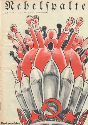 Nebelspalter v Jg 1957-1961 günstig zu verkaufen  236 Stk  Bild 3