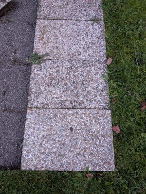 Waschbetonplatten  Bild 2