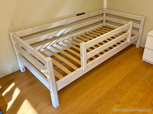 FLEXA Classic Halbhohes Bett mit senk. Leiter und Rutsche Kinder Bild 4