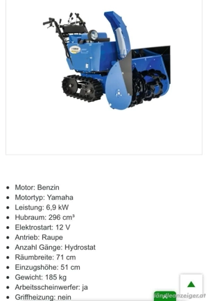 Schneefräse Yamaha Bild 3
