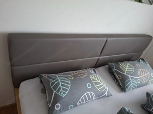 Doppelbett Balkaneiche mit Kopfteil Bild 5