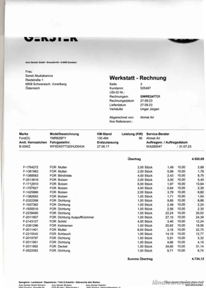 Ford Transit Pritsche 3.5t, 2.0 TDCI. 162.000 km. Motor neu bei 130.000 km (jetzt 32.000 km) Bild 3