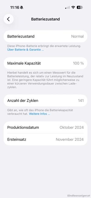 iPhone 16 Pro 256 GB Titan Schwarz Bild 2