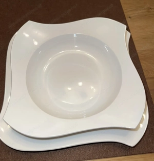 Geschirrset für 12 Personen, weiß  Bild 2