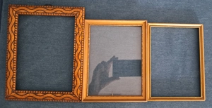 3 alte Goldrahmen Rahmen Fotorahmen Vintage Bilderrahmen  Bild 4