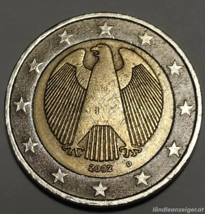 2 Euro Münze 2002 D BRD