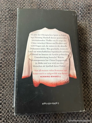 Der Chinese, Henning Mankell Bild 2