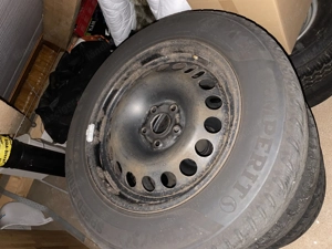 Winterreifen auf Stahlfelge  Bild 2