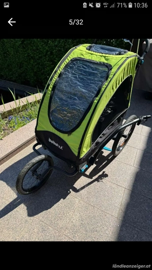 kinderanhänger all-wetter-kinderwagen 3 in 1 Bild 2
