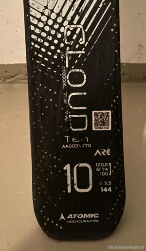Ski Atomic Cloud 10, 144cm