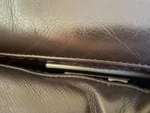 Ledercouch dreiteilig, L-förmig Bild 7