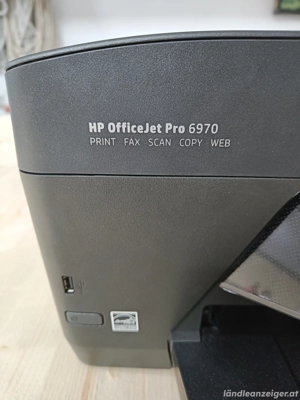 HP OfficeJet Pro 6970 Duplex Drucker Scanner Kopierer an Bastler zu verschenken Bild 2