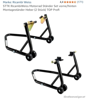 Motorradständer Neu