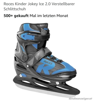 verstellbare Kinder Schlittschuhe Bild 2