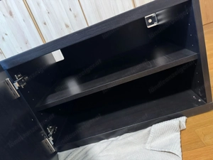 Ikea Besta TV Bank schwarzbraun zu verschenken Bild 5
